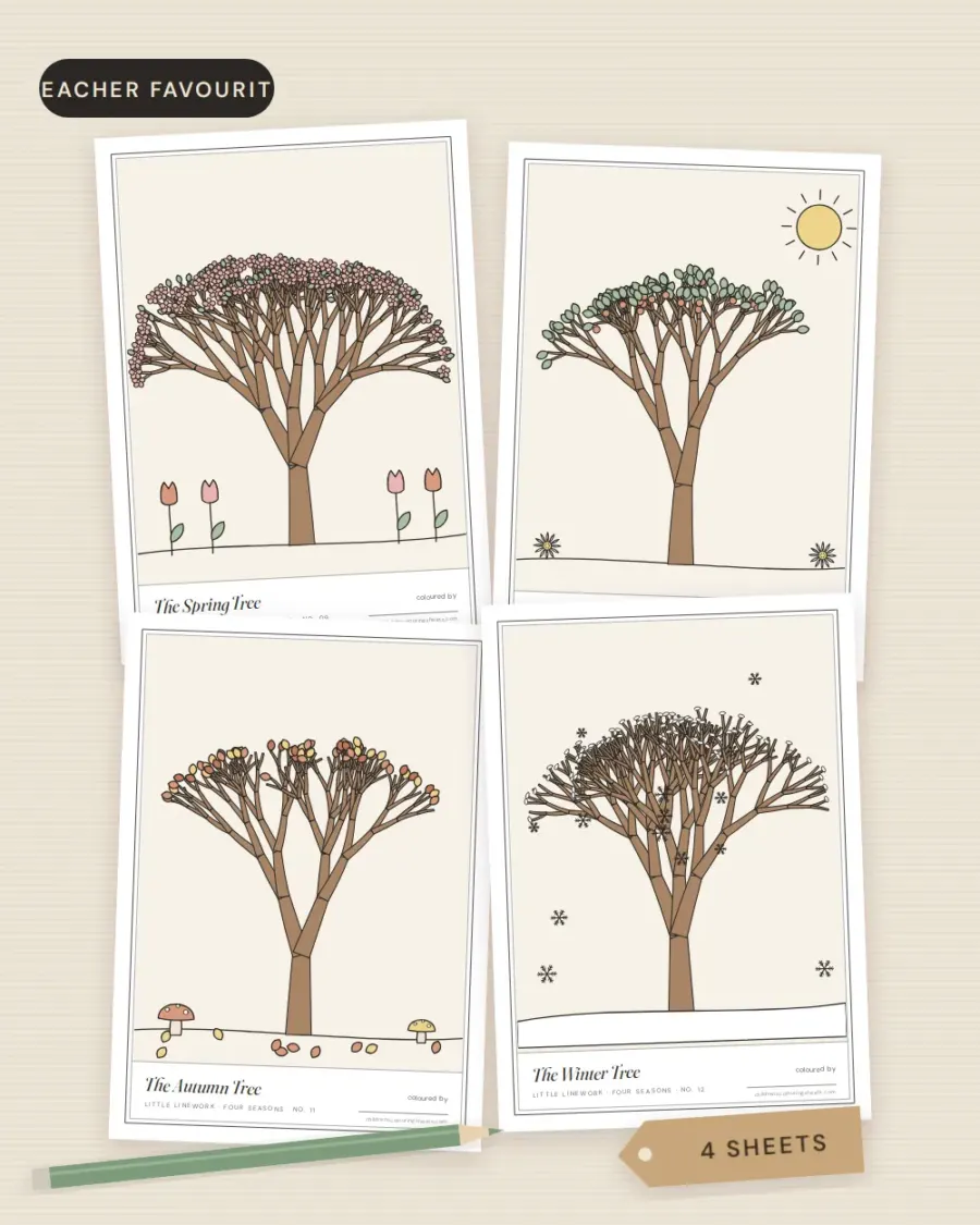 The Four Seasons Tree Set
